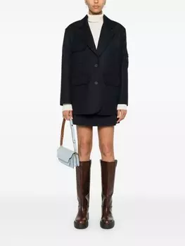 SANDRO саржевая куртка, синий