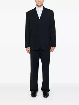 SANDRO шерстяные брюки, синий