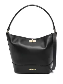 SANDRO сумка-тоут Tangoso, черный