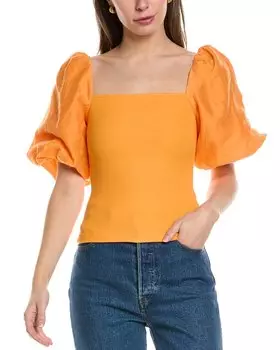 Сандро Топ Sandro, оранжевый