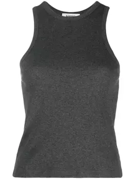 SANDRO топ в рубчик, серый