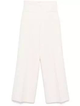 SANDRO твидовые брюки, белый