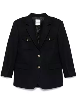 SANDRO твиловый пиджак, синий