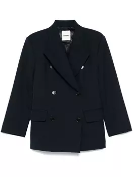 SANDRO твиловый пиджак, синий