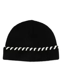 SANDRO вязаная шапочка, черный