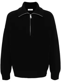 SANDRO вязаный свитер, черный