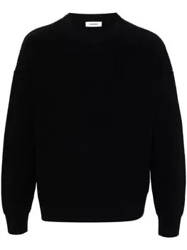 SANDRO вязаный свитер, синий