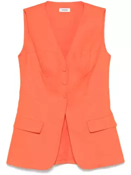 SANDRO жилет Catalina, оранжевый