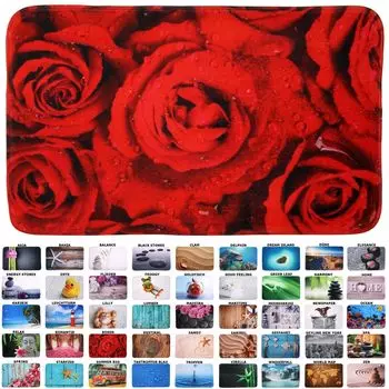 SANILO коврик для ванной розы 50 x 80 см, красный