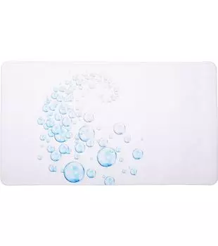 SANILO коврик для ванной с пузырьками воды 40 x 70 см, синий
