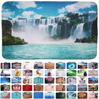 SANILO коврик для ванной водопад 50 x 80 см, синий