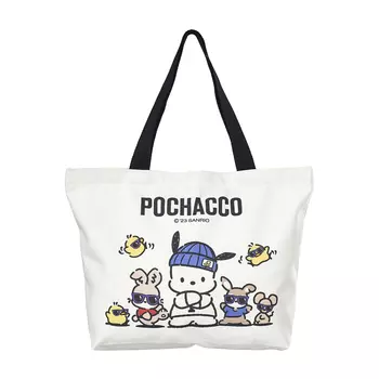 Sanrio Женская сумка на плечо Pacha с собаками, Черно-белая собака паше