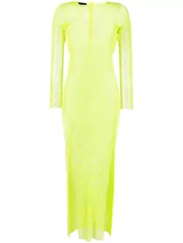 Santa Brands полупрозрачное платье, зеленый