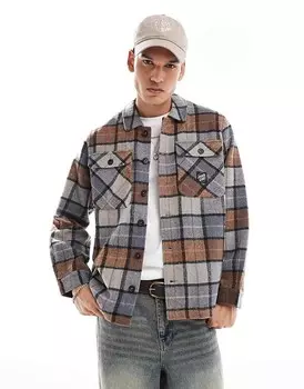 Santa Cruz – Lodge – Рубашка в бежевую клетку