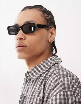 Santa Cruz - Солнцезащитные очки в прямоугольной оправе черного цвета