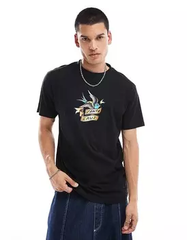 Santa Cruz – Sommer – Черная футболка с принтом спереди