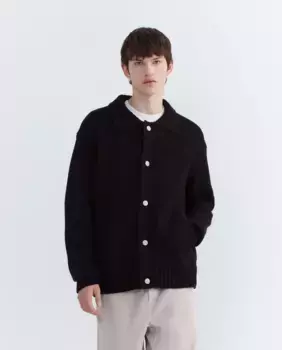 Санта-Фе Кардиган Мужской свитер Carhartt WIP, черный