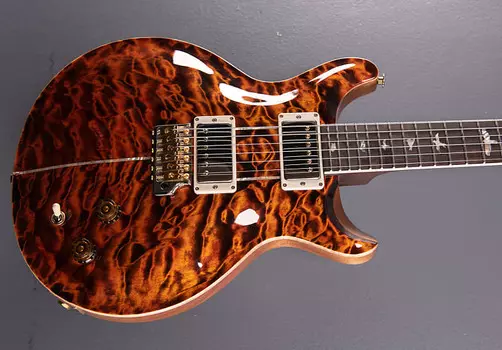 Santana Retro Artist Wood Library Limited - Электрический тигр с бразильцем PRS Santana Artist Wood Library Limited – Electric Tiger w/Brazilian