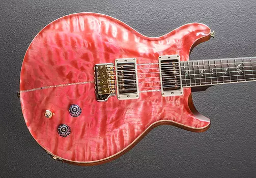 Santana Retro Wood Library Limited - Bonnie Pink с бразильцем PRS Santana Retro Wood Library Limited – w/Brazilian
