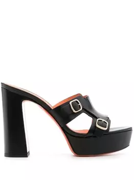 Santoni босоножки Ivory 130, черный