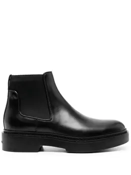 Santoni ботинки челси, черный