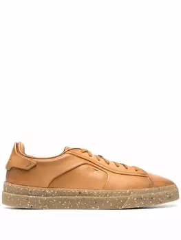 Santoni кеды Derby, коричневый