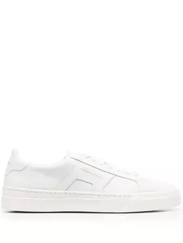 Santoni кеды Double Buckle, белый