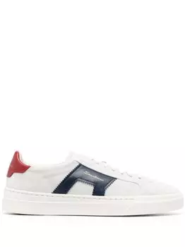 Santoni кеды Double Buckle, синий