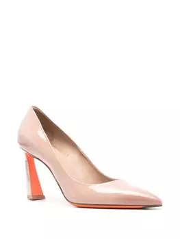 Santoni лакированные туфли, розовый