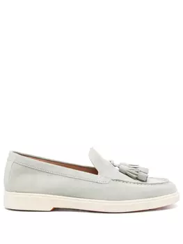 Santoni лоферы Andrea, зеленый