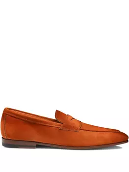 Santoni лоферы Carlo, оранжевый