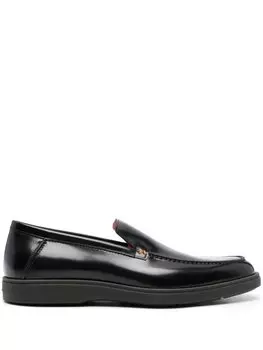 Santoni лоферы Drain B, черный