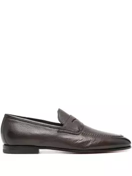 Santoni пенни-лоферы, коричневый