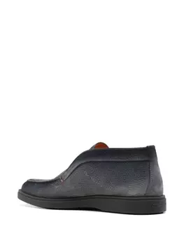 Santoni сапоги с эффектом градиента, серый