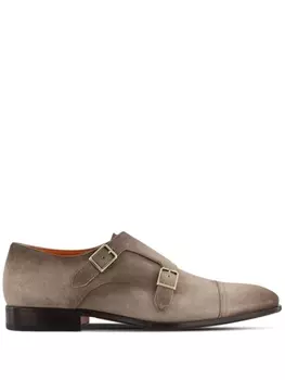 Santoni туфли монки, нейтральный цвет