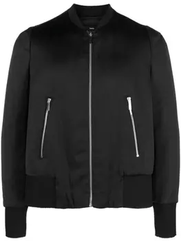 SAPIO атласный бомбер, черный