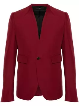 SAPIO блейзер без лацканов, красный