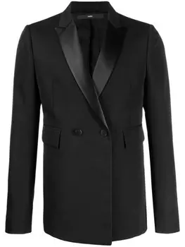 SAPIO двубортный пиджак, черный