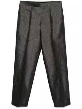 SAPIO джинсы из ткани ламе, черный