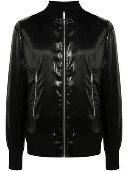 SAPIO куртка с эффектом металлик, черный