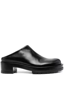 SAPIO лоферы на каблуке, черный