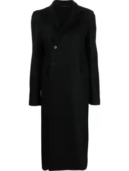 SAPIO однобортное пальто, черный