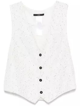 SAPIO жилет n°12A, белый