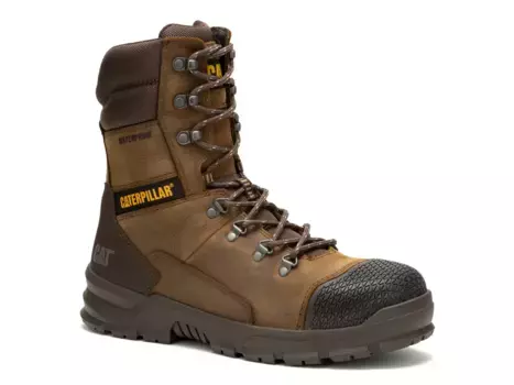 Сапоги Accomplice X 8" Waterproof Steel Toe Work Boot Caterpillar, темно-коричневый