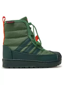 Сапоги Adidas, зеленый