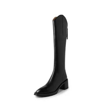 Сапоги AIQINISHA Knee-high Boots Women's, черный