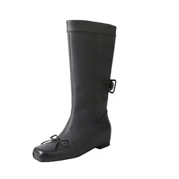 Сапоги AIQINISHA Knee-high Boots Women's, черный