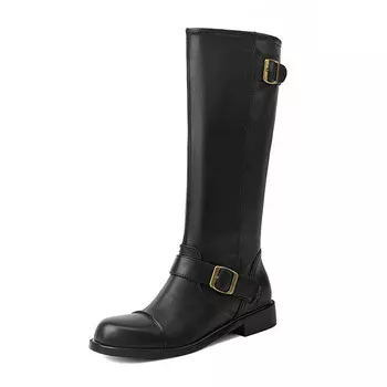 Сапоги AIQINISHA Knee-high Boots Women's, коричневый