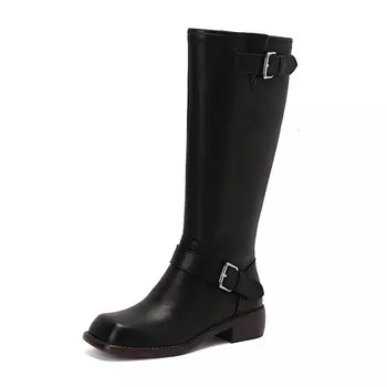 Сапоги AIQINISHA Knee-high Boots Women's, коричневый
