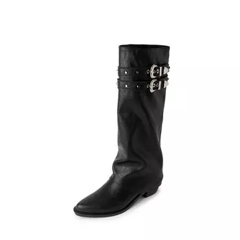 Сапоги AIQINISHA Knee-high Boots Women's, коричневый